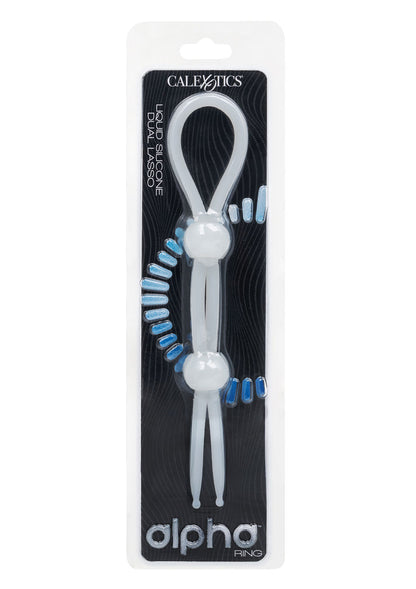 Beste vandaag nog: Liquid Silicone Dual Lasso by CalExotics Alpha - bij Happytoys Sexshop: online sex shop for Feeling Happy & Easy 😊