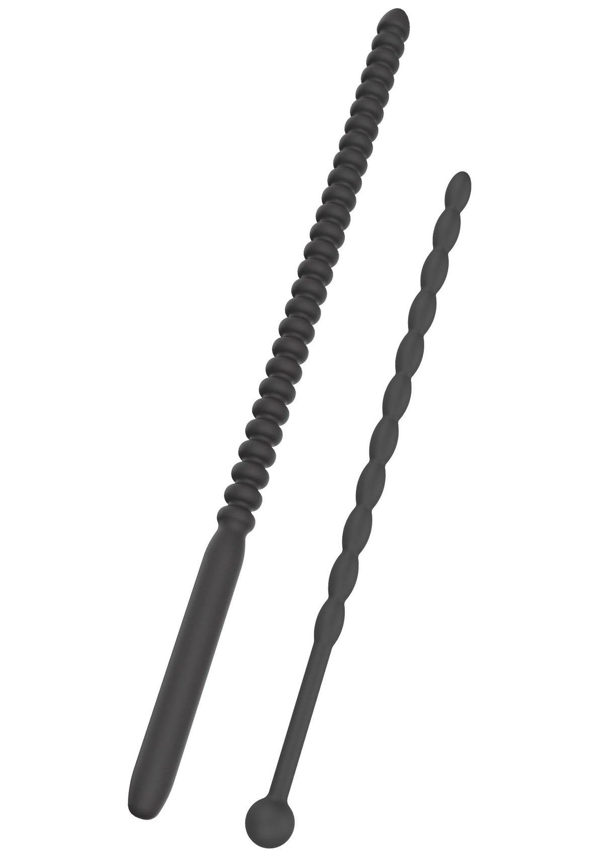 Bestel: Ribbed Penis Dilators Advanced 2 pcs - bij Happytoys: de erotische sex webshop | liever Happy dan Easy ⭐⭐⭐⭐⭐ - Default Title - 16814 - BLACK