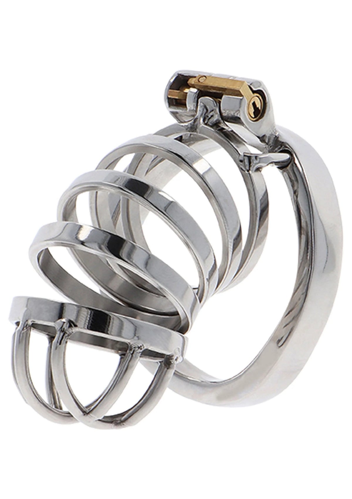 Bestel: Chastity Cock Cage Metal by Hidden Desire - bij Happytoys: de erotische sex webshop | liever Happy dan Easy ⭐⭐⭐⭐⭐ - Default Title - 16821 - SILVER