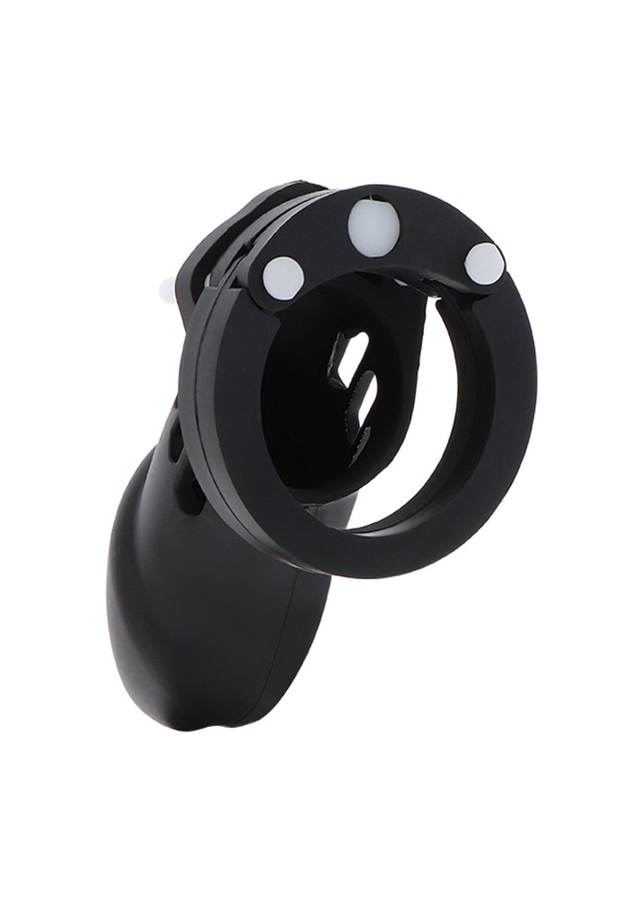 Chastity Cock Cage Silicone Large by Hidden Desire Extreme
