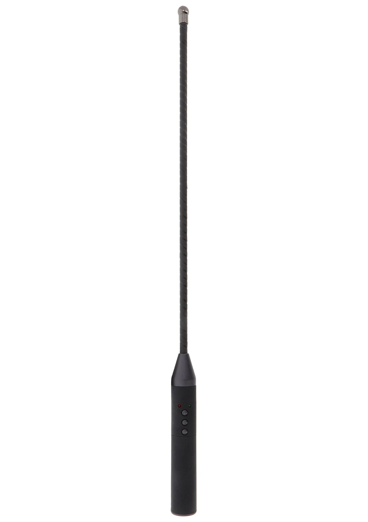 Elektrostok van Hidden Desire Extreme, zwart met handvat en knopjes