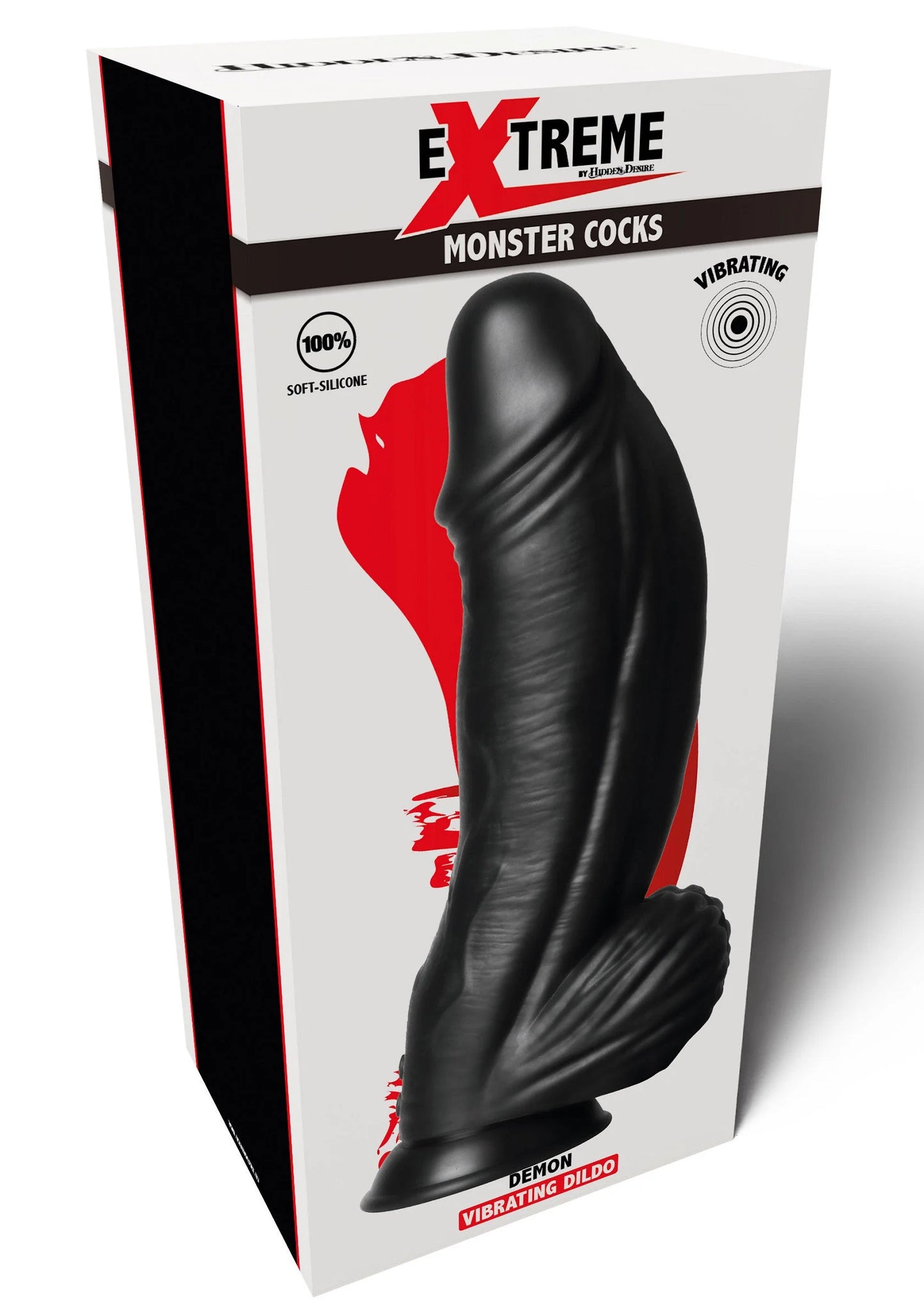 Beste vandaag nog: Extreme Vibrating Demon Monster Dildo by Hidden Desire - bij Happytoys Sexshop: Toys for Feeling Happy & Easy 😊