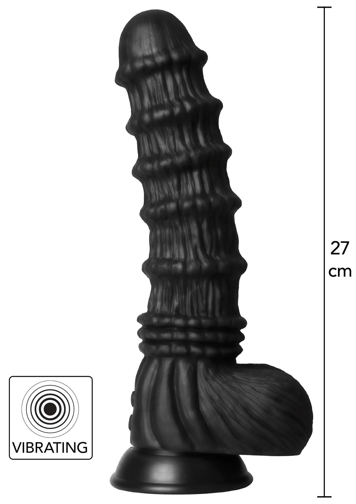 Bestel: Extreme Vibrating Dragon Monster Dildo by Hidden Desire - bij Happytoys: de erotische sex webshop | liever Happy dan Easy ⭐⭐⭐⭐⭐ - Default Title - 16839 - BLACK