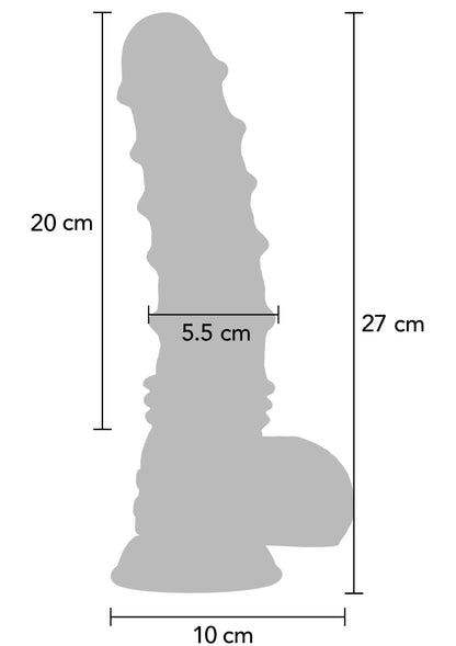 Bestel: Extreme Vibrating Dragon Monster Dildo by Hidden Desire - bij Happytoys: de erotische sex webshop | liever Happy dan Easy ⭐⭐⭐⭐⭐