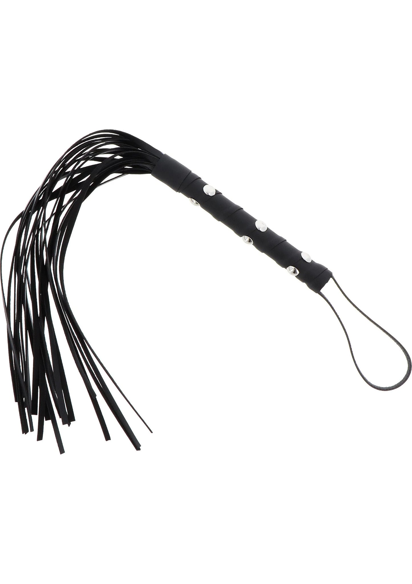 Extreme Short Studded Flogger Whip by Hidden Desire
