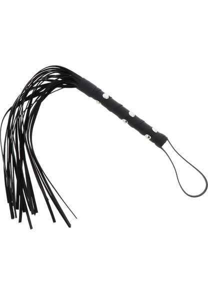 Extreme Short Studded Flogger Whip by Hidden Desire