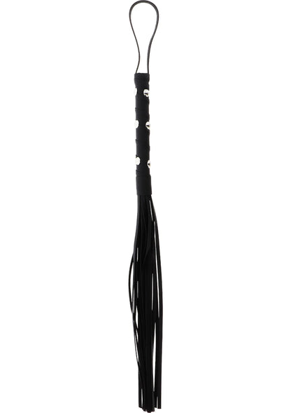 Extreme Short Studded Flogger Whip by Hidden Desire