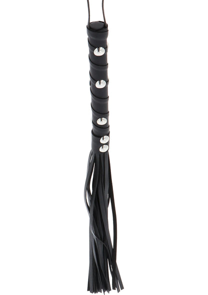 Extreme Short Studded Flogger Whip by Hidden Desire