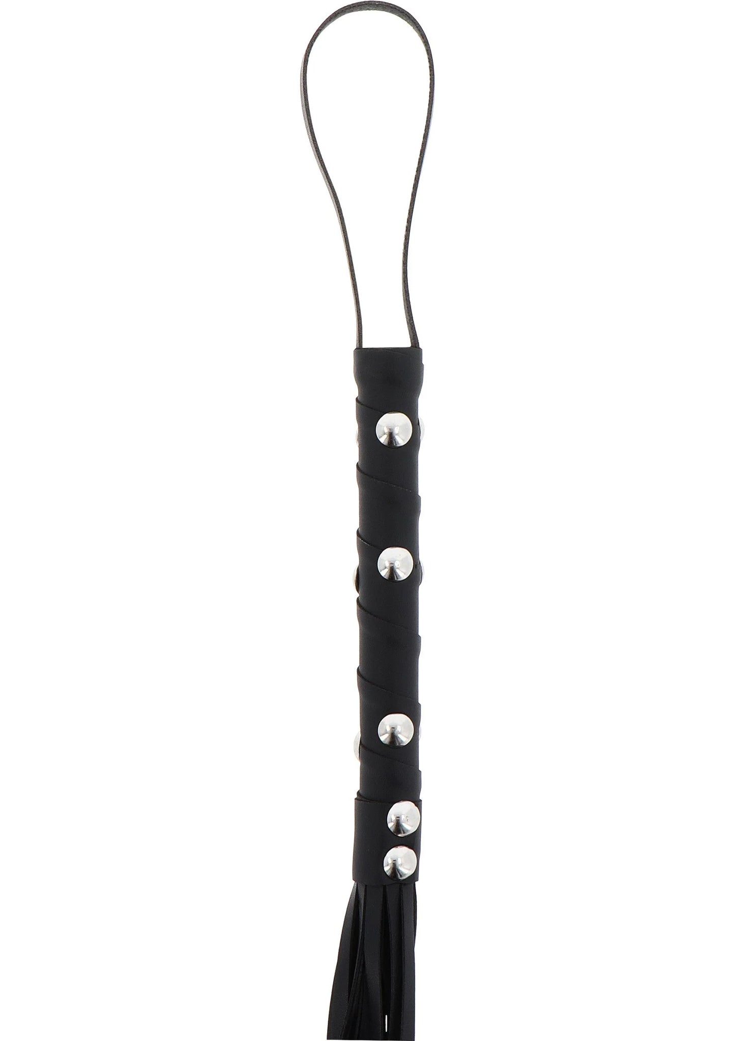 Extreme Short Studded Flogger Whip by Hidden Desire