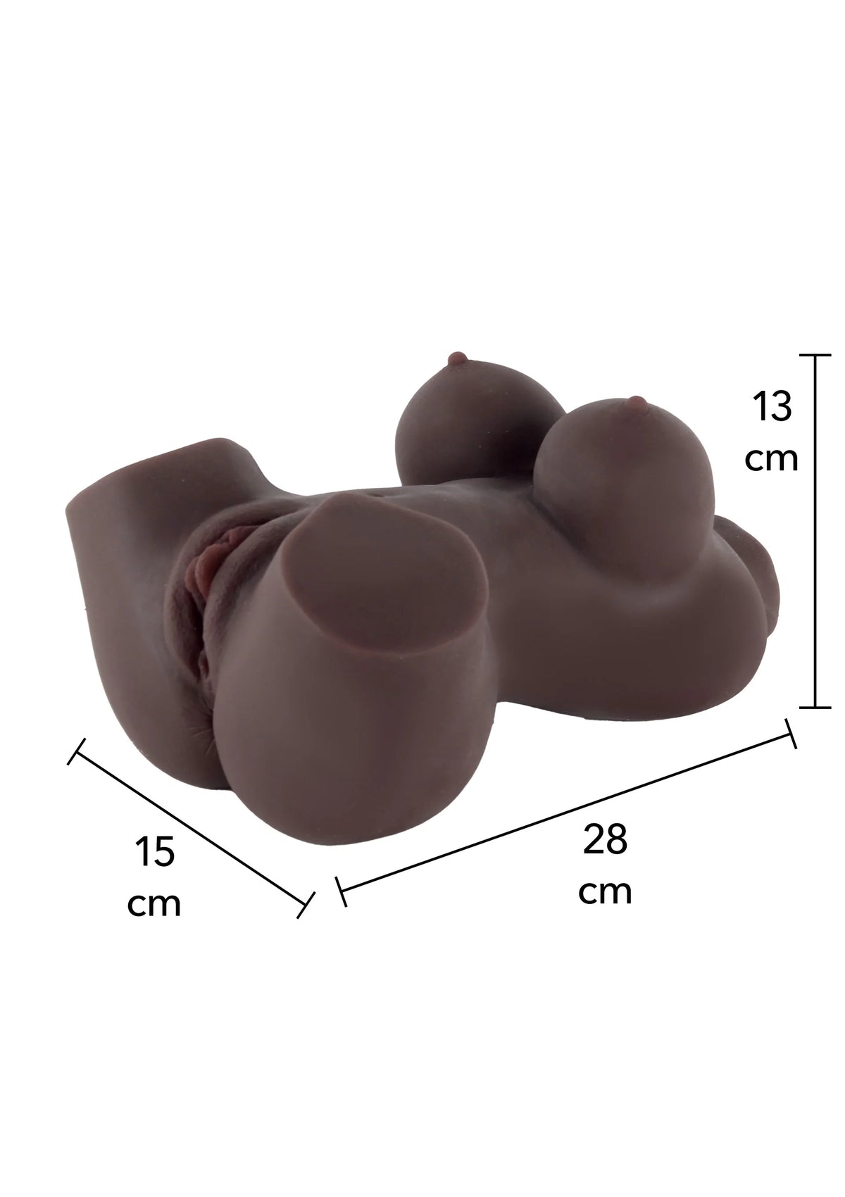 Bestel: Ebony Fuck Goddess Mastubator 2.5 kg by Hidden Desire - bij Happytoys: de erotische sex webshop | liever Happy dan Easy ⭐⭐⭐⭐⭐