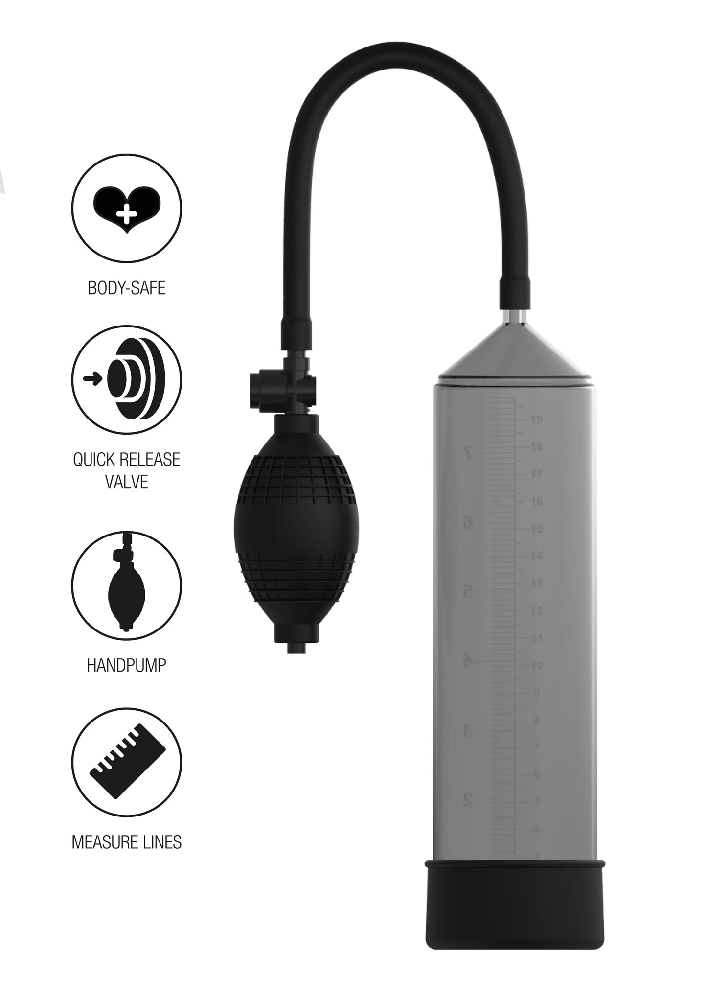 Fusion Starter Penis Pump Black by Hidden Desire