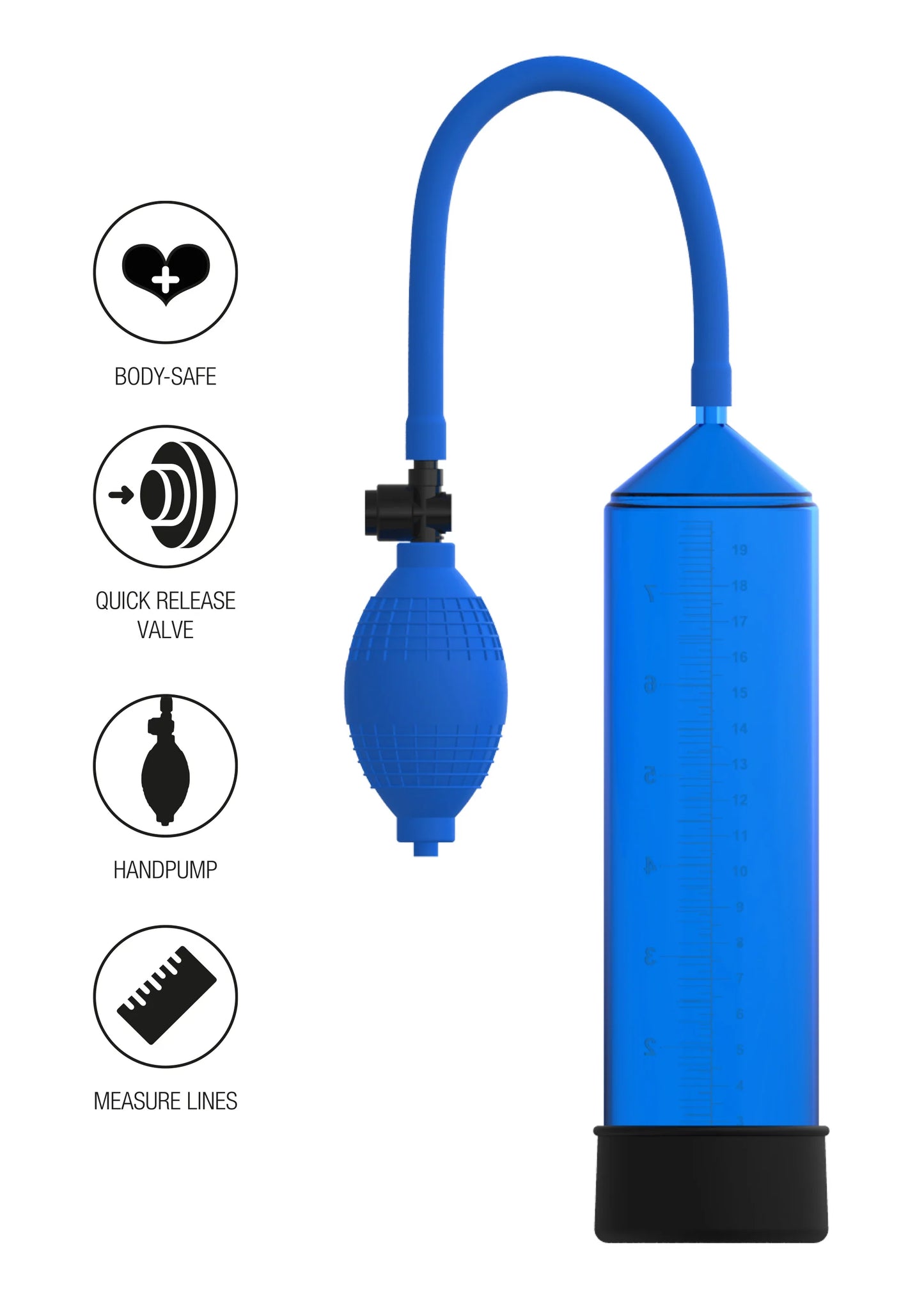 Fusion Starter Penis Pump Black by Hidden Desire