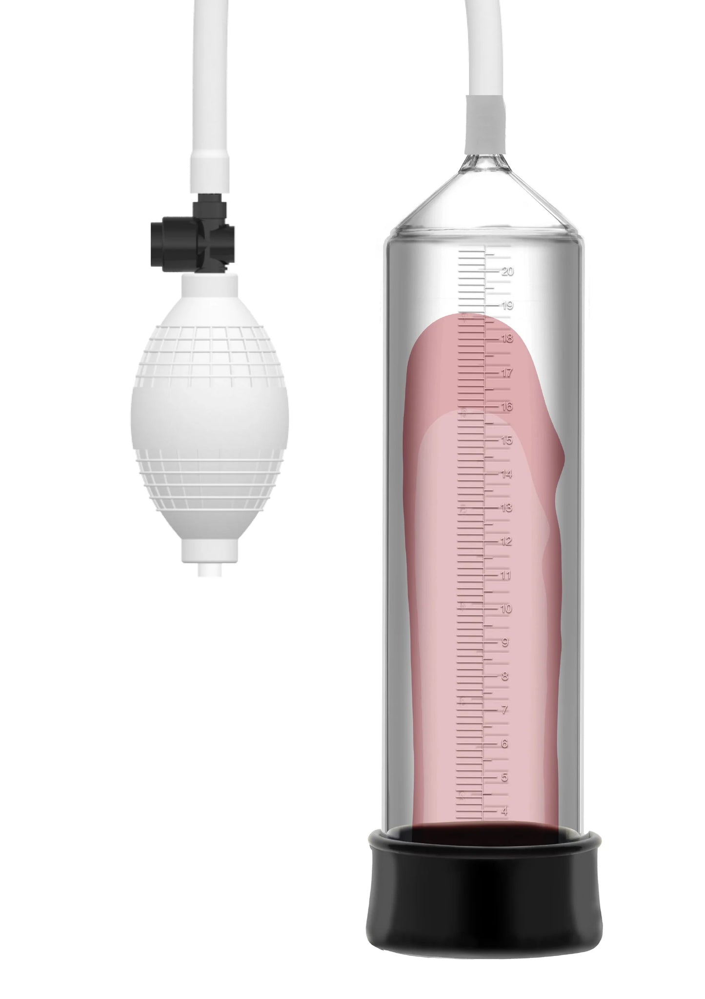 Fusion Starter Penis Pump Black by Hidden Desire