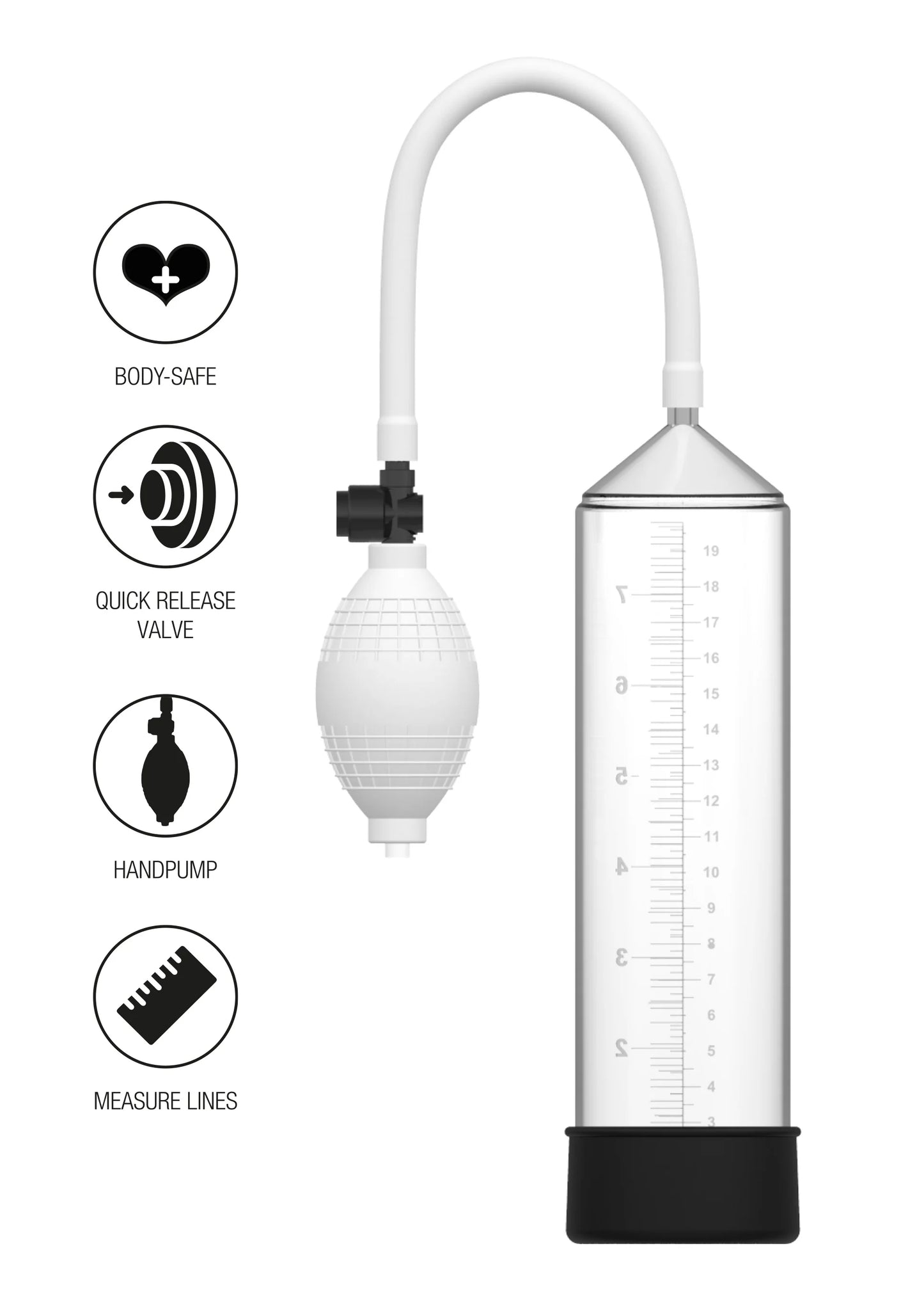 Fusion Starter Penis Pump Black by Hidden Desire