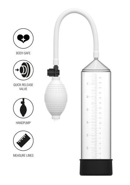 Fusion Starter Penis Pump Black by Hidden Desire