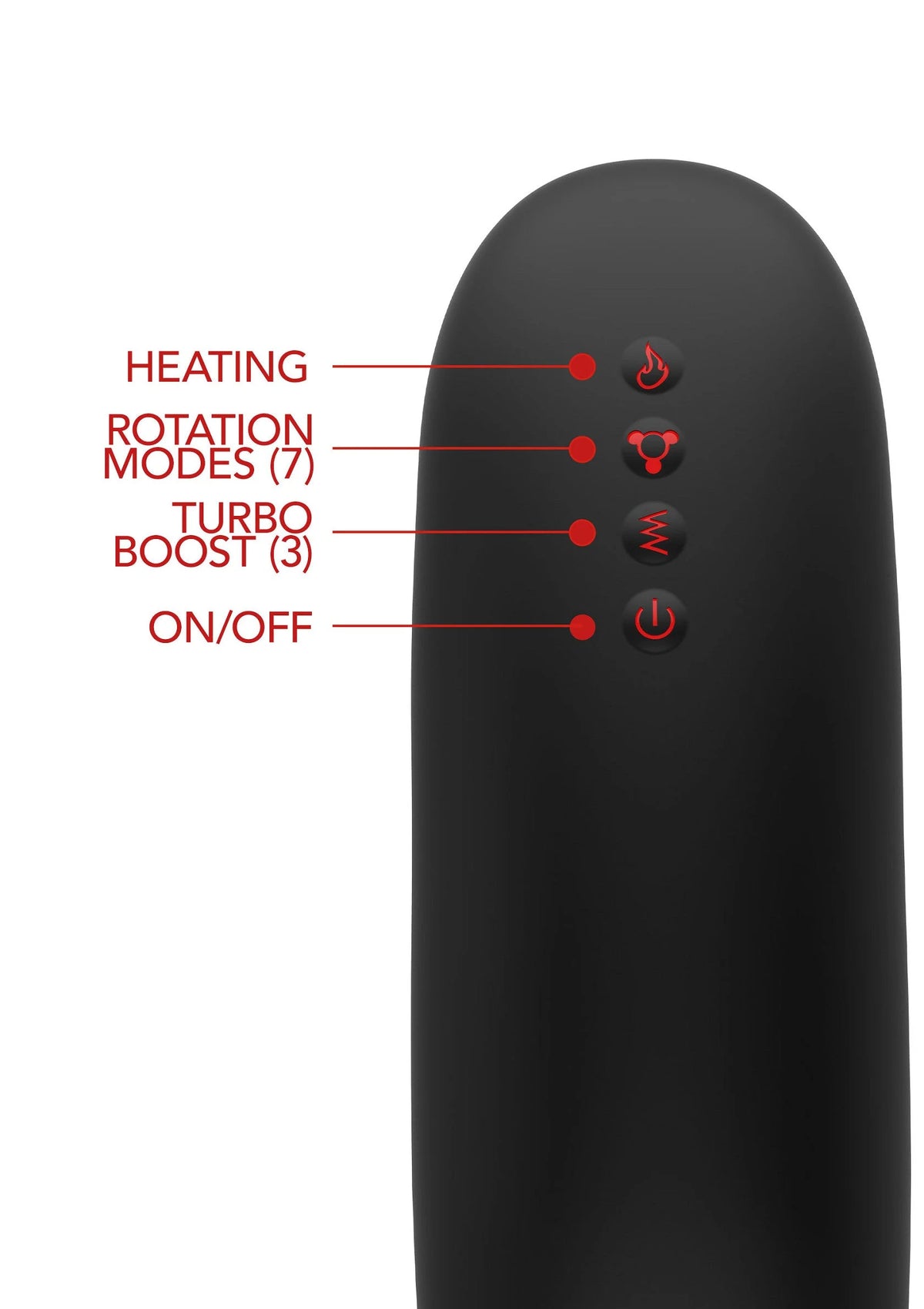 Bestel: Beaded Tongue Masturbator by Hidden Desire - bij Happytoys: de erotische sex webshop | liever Happy dan Easy ⭐⭐⭐⭐⭐