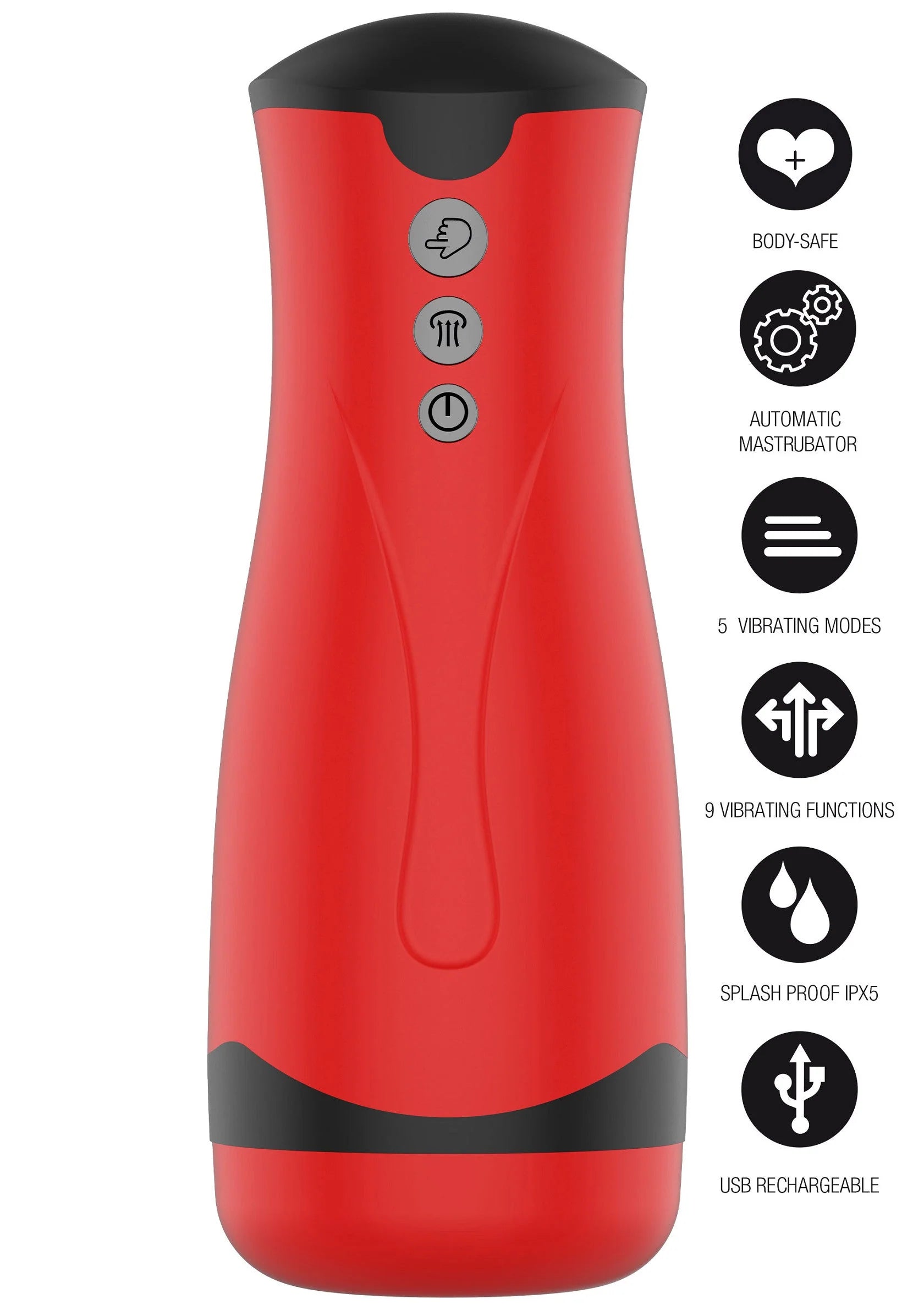 Beste vandaag nog: Super Suction Masturbator by Hidden Desire - bij Happytoys Sexshop: Toys for Feeling Happy & Easy 😊