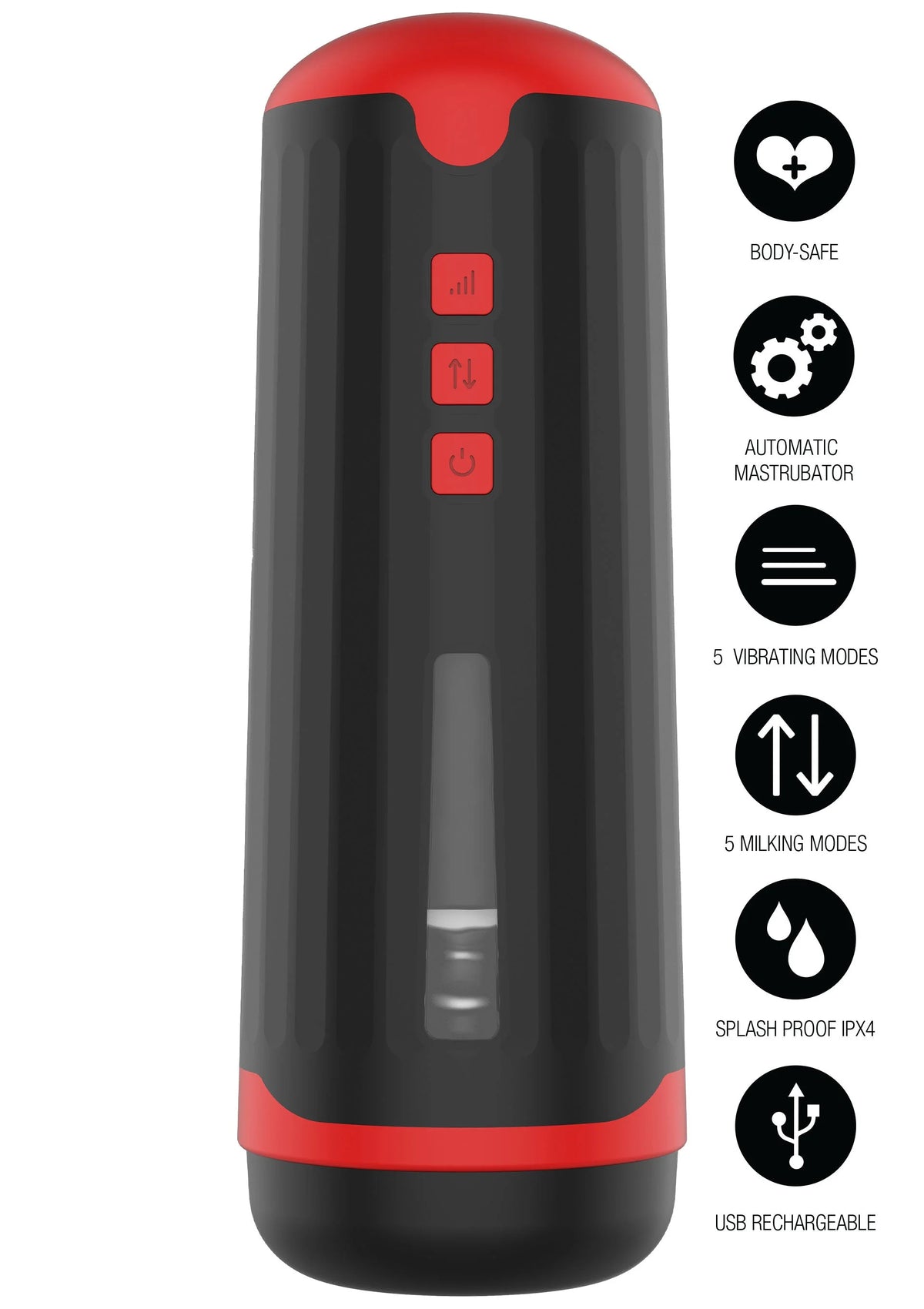 Beste vandaag nog: Fusion X Milking Master Masturbator by Hidden Desire - bij Happytoys Sexshop: Toys for Feeling Happy & Easy 😊