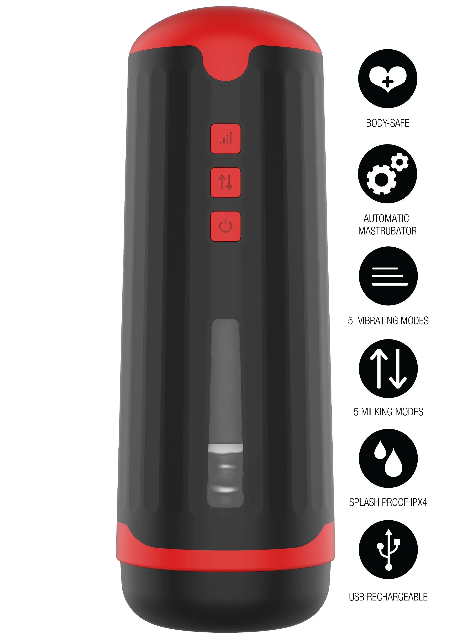 Beste vandaag nog: Fusion X Milking Master Masturbator by Hidden Desire - bij Happytoys Sexshop: Toys for Feeling Happy & Easy 😊