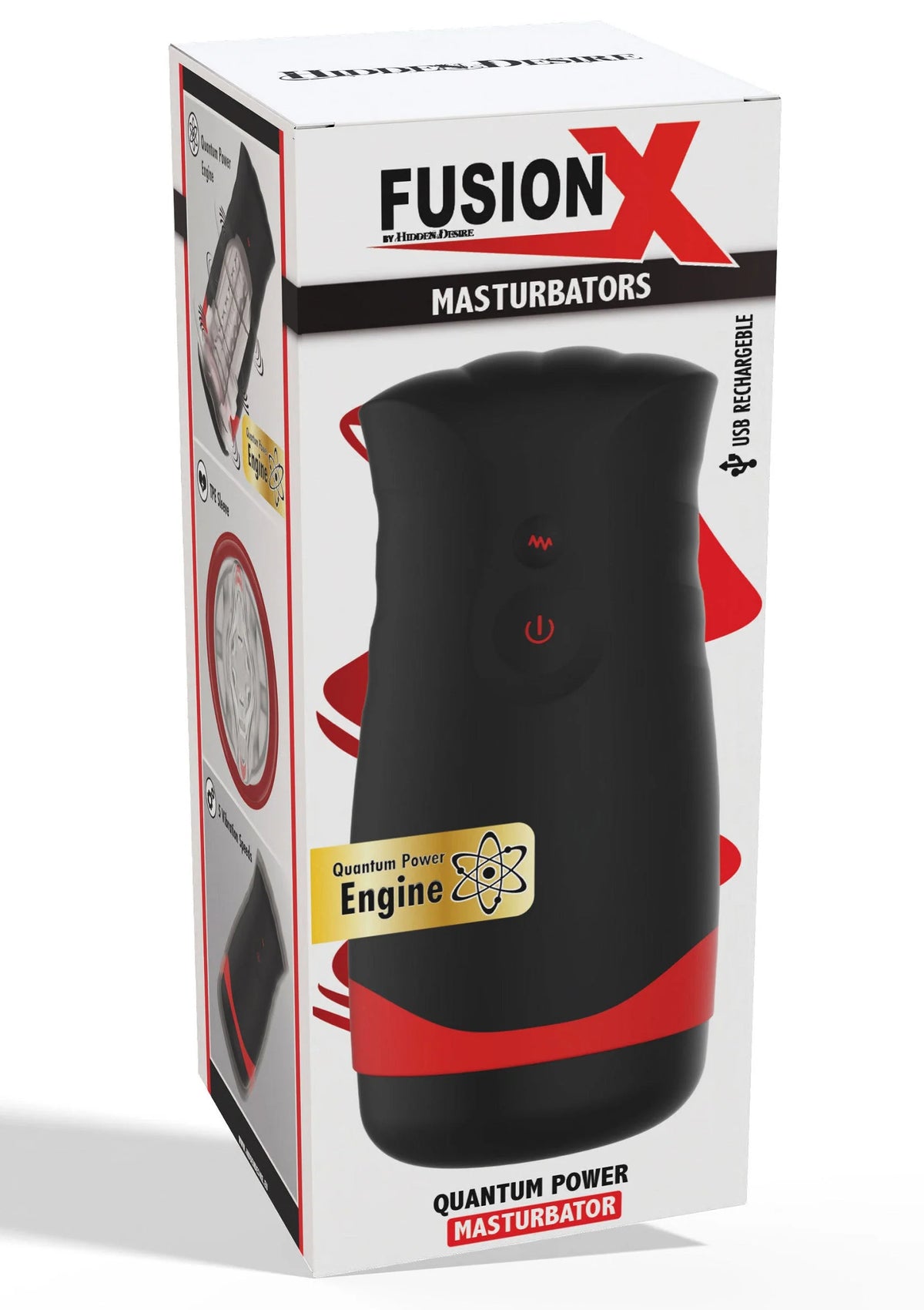 Bestel: Fusion X Quantum Power Masturbator by Hidden Desire - bij Happytoys: de erotische sex webshop | liever Happy dan Easy ⭐⭐⭐⭐⭐