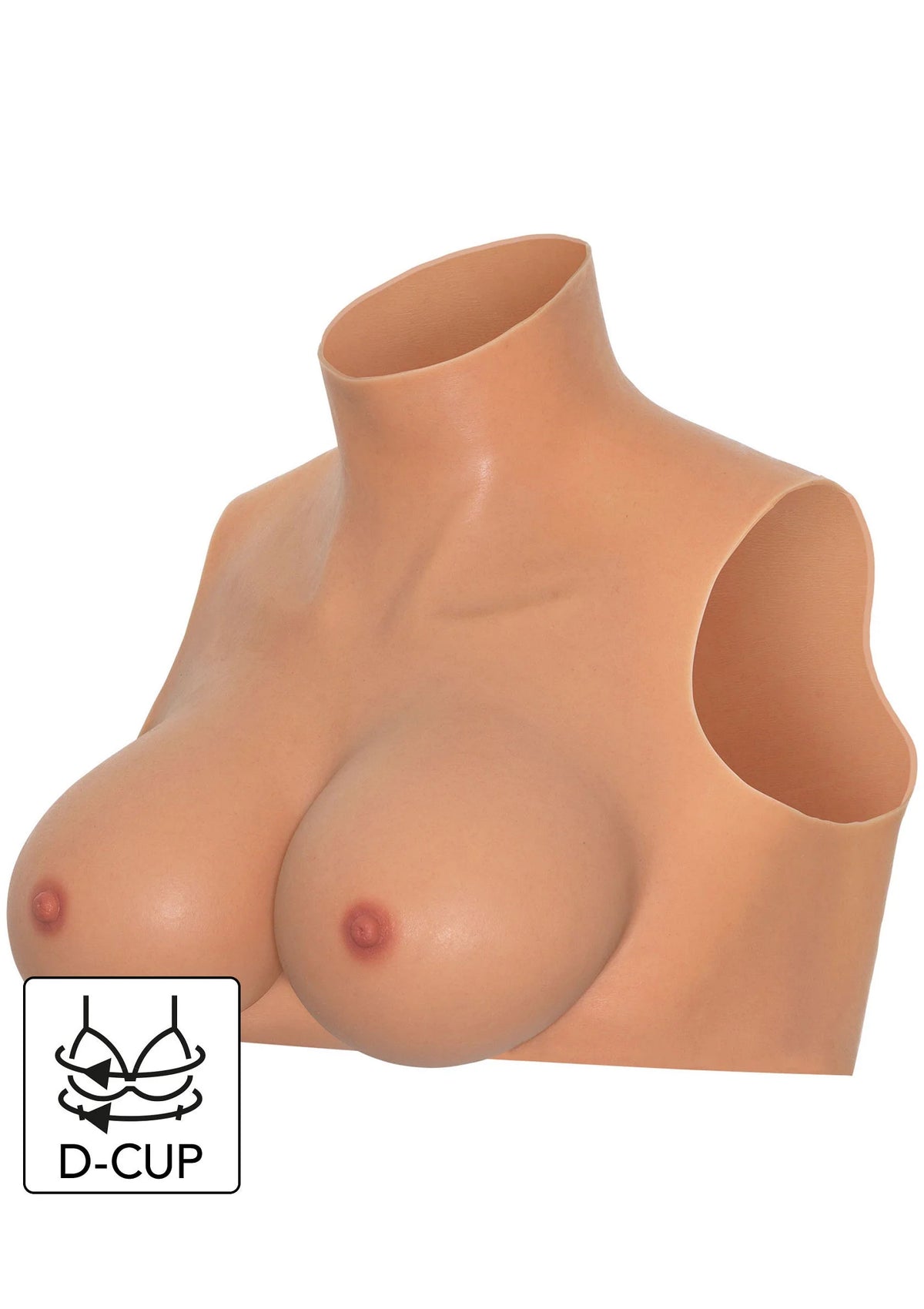 Bestel: Wearable Breasts Crop Top D Cup by Hidden Desire - bij Happytoys: de erotische sex webshop | liever Happy dan Easy ⭐⭐⭐⭐⭐