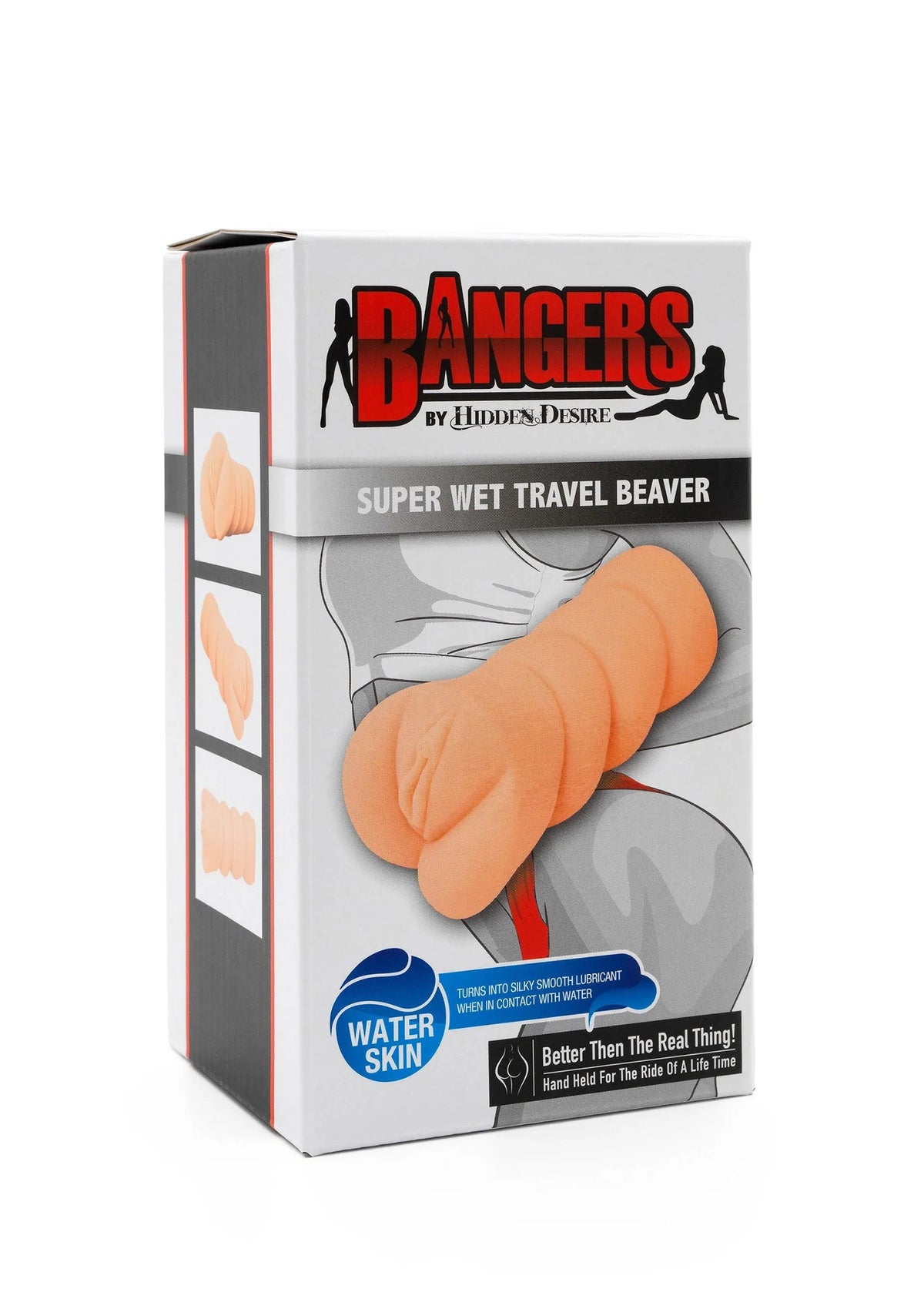 Bestel: Super Wet Travel Beaver by Hidden Desire - bij Happytoys: de erotische sex webshop | liever Happy dan Easy ⭐⭐⭐⭐⭐