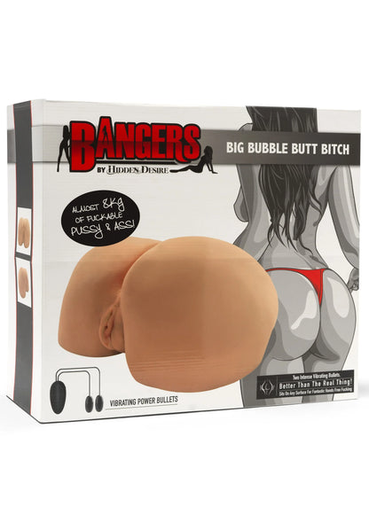 Verpakkingsdoos Bangers Big Bubble Butt Bitch, vibrerende masturbator, Hidden Desire, 8 kg