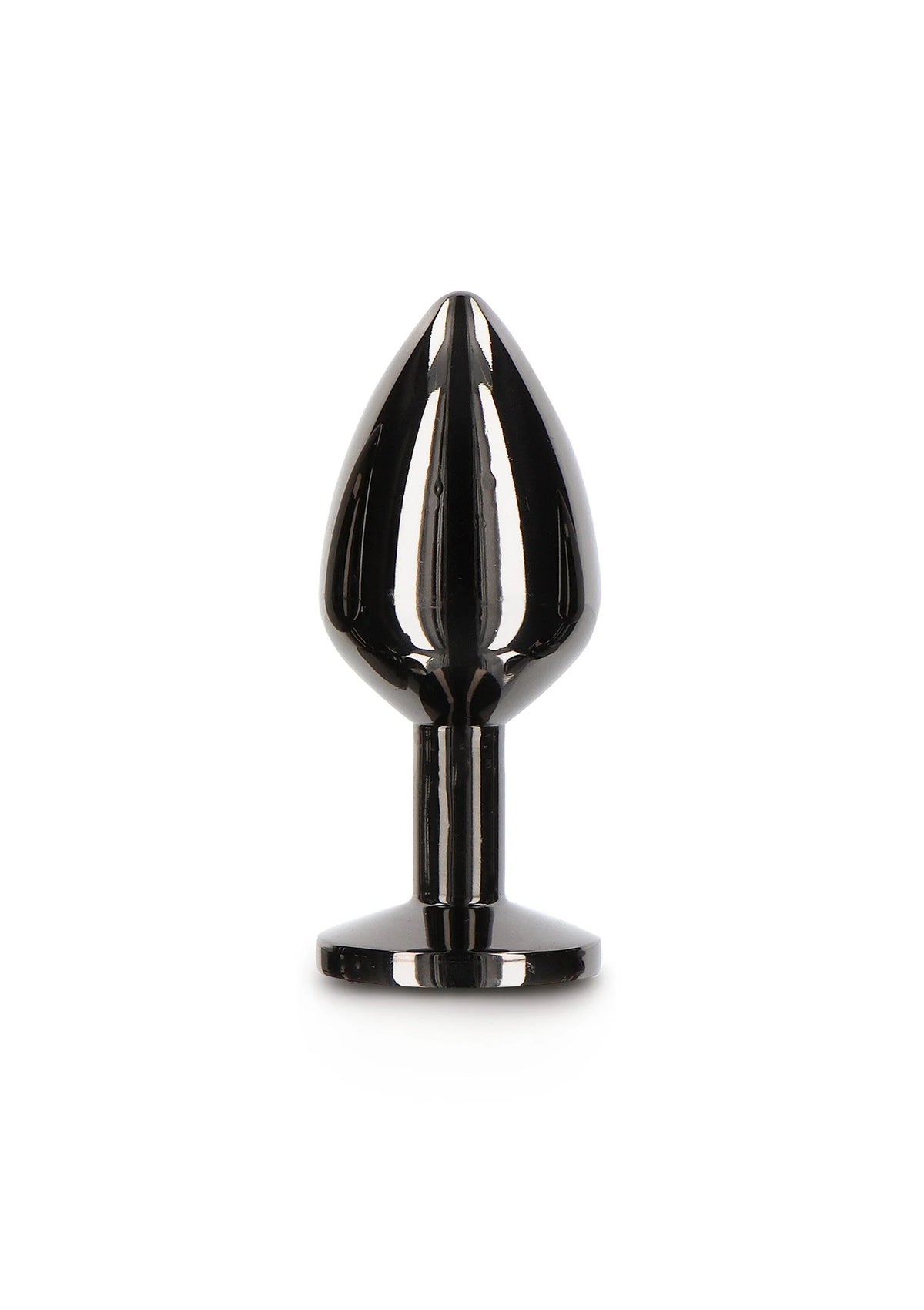 Bestel: Butt Plug With Diamond Jewel M - bij Happytoys: de erotische sex webshop | liever Happy dan Easy ⭐⭐⭐⭐⭐