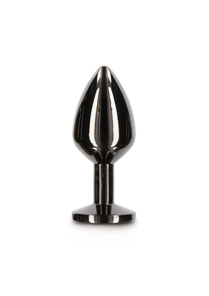 Bestel: Butt Plug With Diamond Jewel M - bij Happytoys: de erotische sex webshop | liever Happy dan Easy ⭐⭐⭐⭐⭐