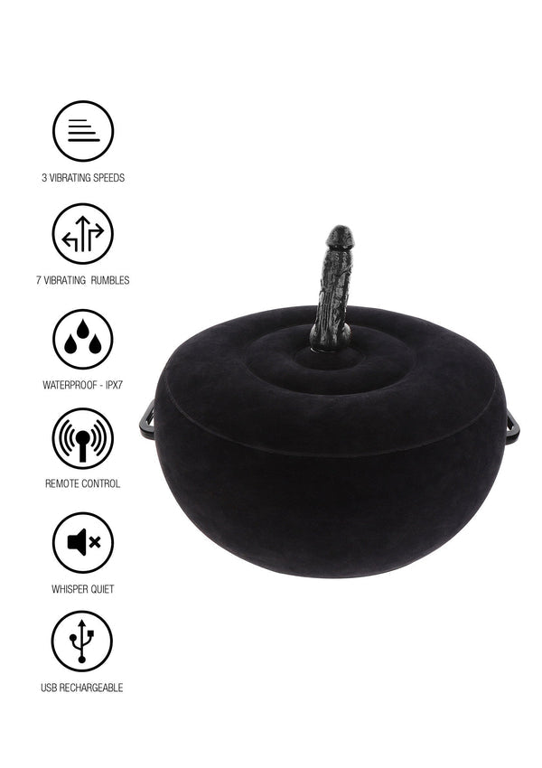 Inflatable Fuck Seat with Remote by Luxury Bondage Essentials