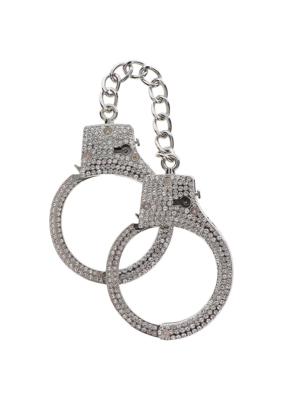 Bestel: Diamond Wrist Cuffs Silver - bij Happytoys: de erotische sex webshop | liever Happy dan Easy ⭐⭐⭐⭐⭐