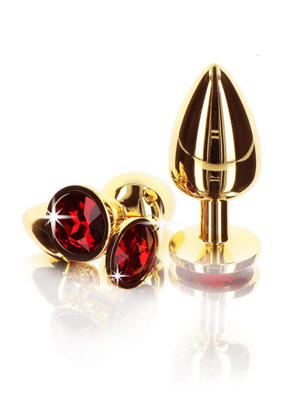 Butt Plug mit Diamant-Juwel M