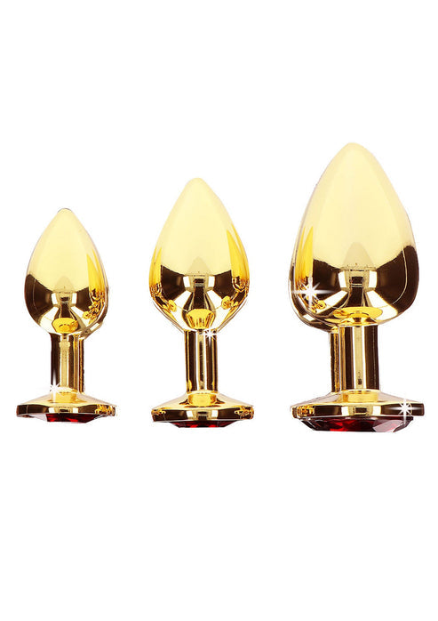 Butt Plug mit Diamant-Juwel M