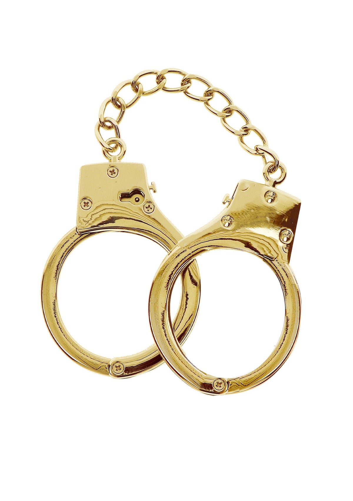 Bestel: Gold Plated BDSM Handcuffs - bij Happytoys: de erotische sex webshop | liever Happy dan Easy ⭐⭐⭐⭐⭐
