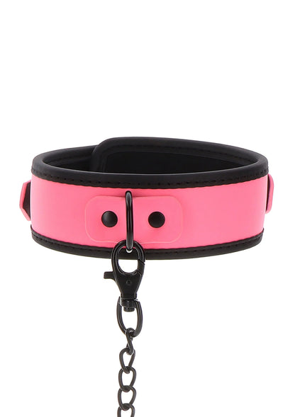 Bestel: Collar and Chain Leash - bij Happytoys: de erotische sex webshop | liever Happy dan Easy ⭐⭐⭐⭐⭐