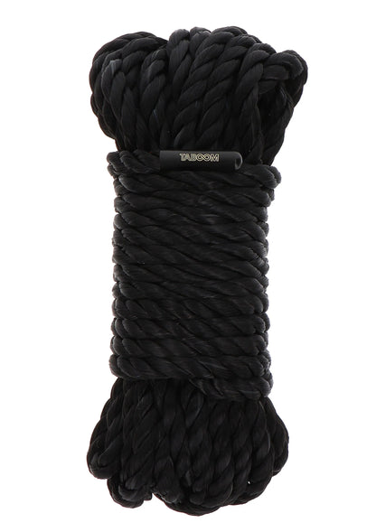 Bondage Rope 10 Meter 7 mm Black by Taboom