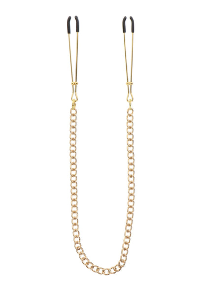 Bestel: Tweezers With Chain - bij Happytoys: de erotische sex webshop | liever Happy dan Easy ⭐⭐⭐⭐⭐