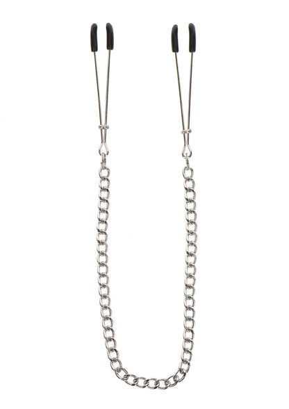 Bestel: Tweezers With Chain - bij Happytoys: de erotische sex webshop | liever Happy dan Easy ⭐⭐⭐⭐⭐