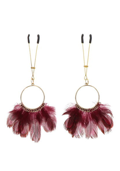 Bestel: Tweezers With Feathers - bij Happytoys: de erotische sex webshop | liever Happy dan Easy ⭐⭐⭐⭐⭐