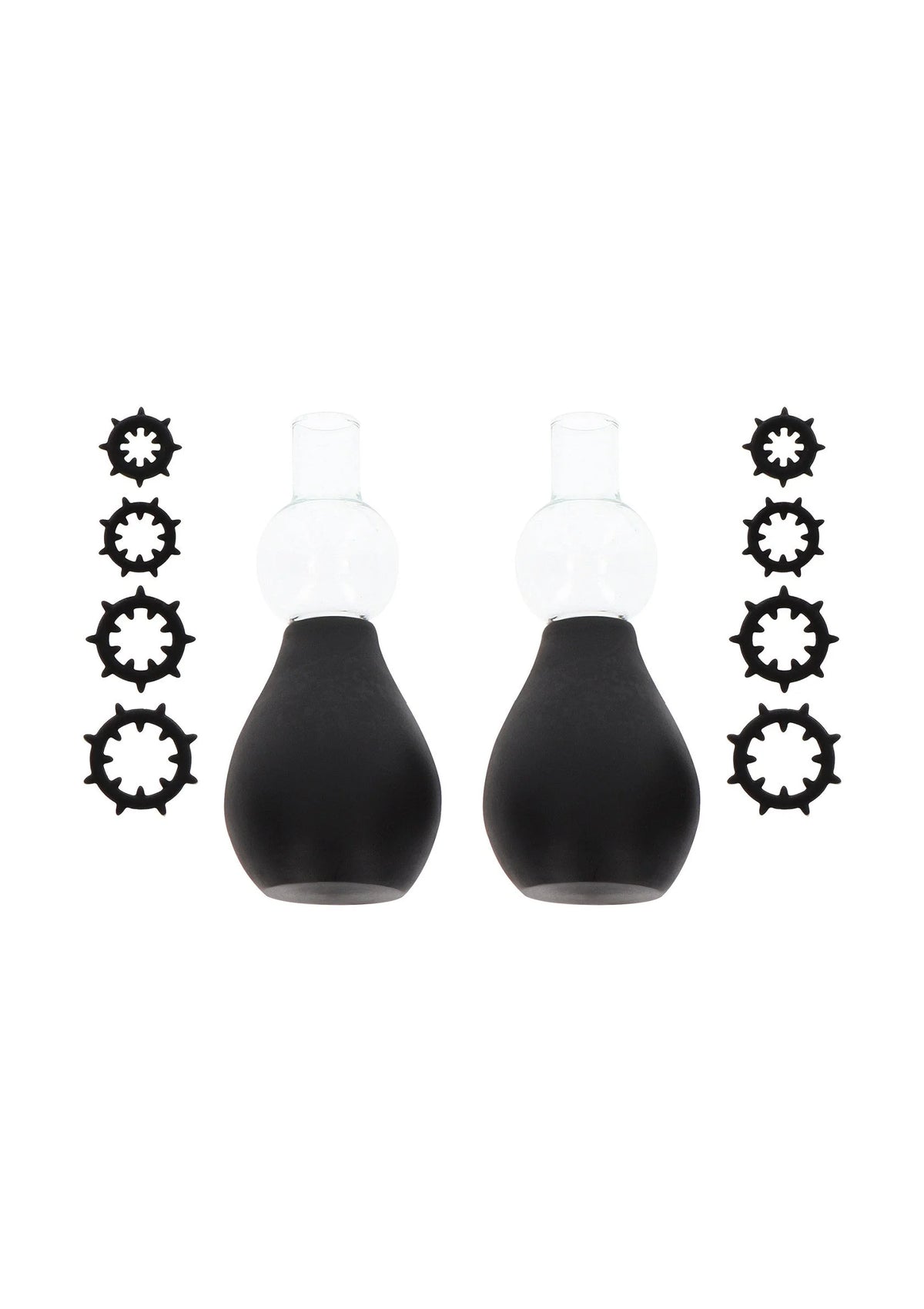 Bestel: Nipple Enlargers with 8 Rings - bij Happytoys: de erotische sex webshop | liever Happy dan Easy ⭐⭐⭐⭐⭐