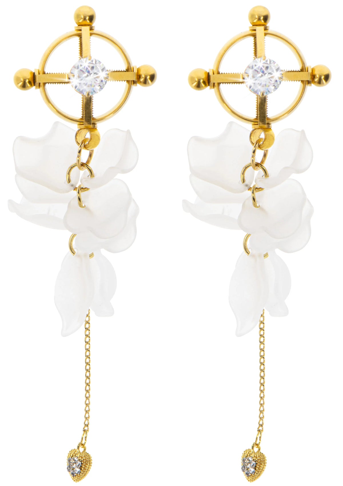 Beste vandaag nog: Floral Seduction Clamps by Taboom Nipple Play - bij Happytoys Sexshop: online sex shop for Feeling Happy & Easy 😊