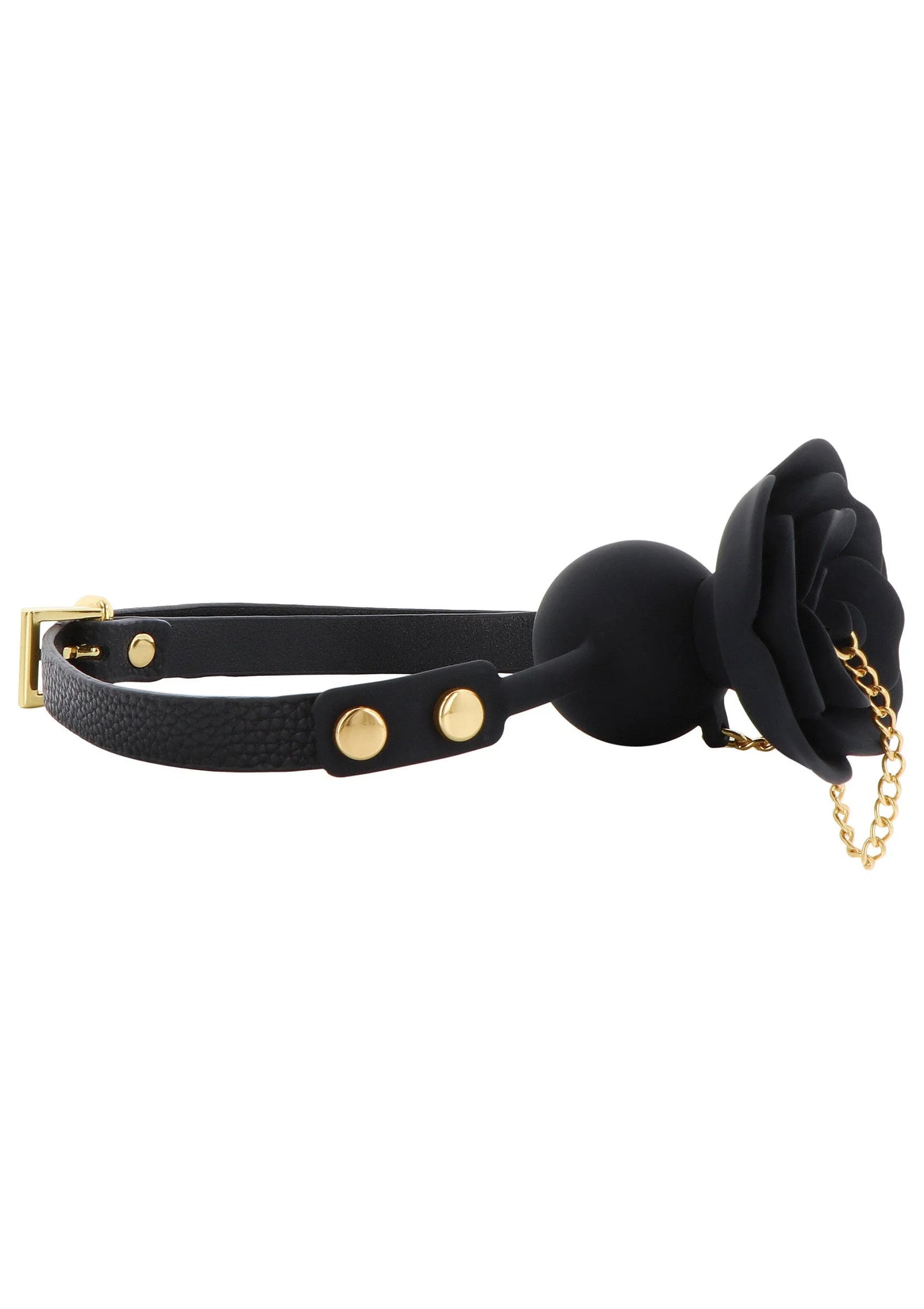 Rose Ball Gag with Plug by Taboom