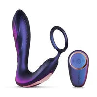 Hueman - Black Hole Anaal Vibrator Met Cockring