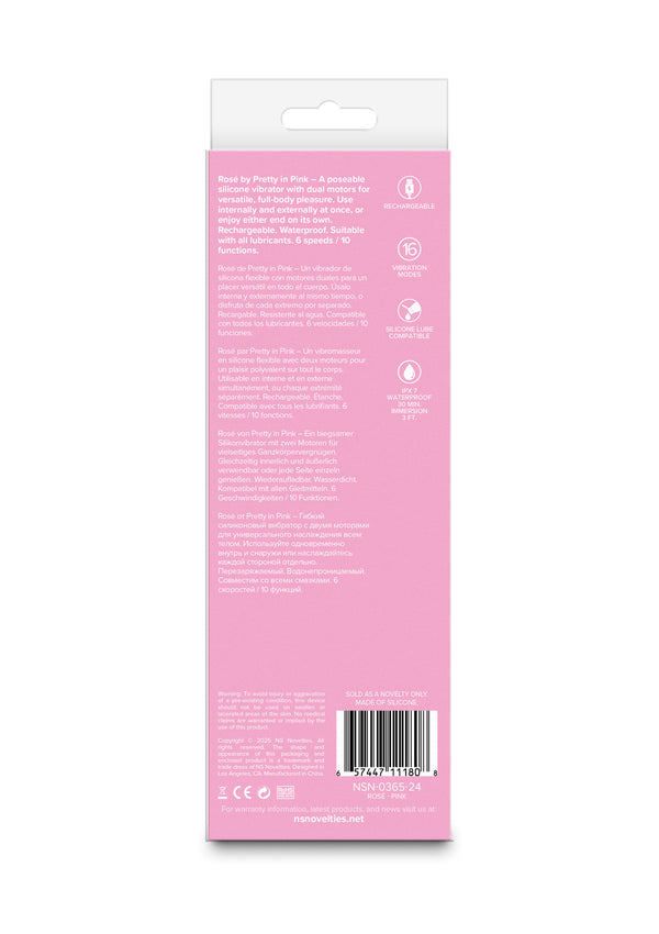 Rose G-Spot Vibrator by NS Novelties Pretty in Pink