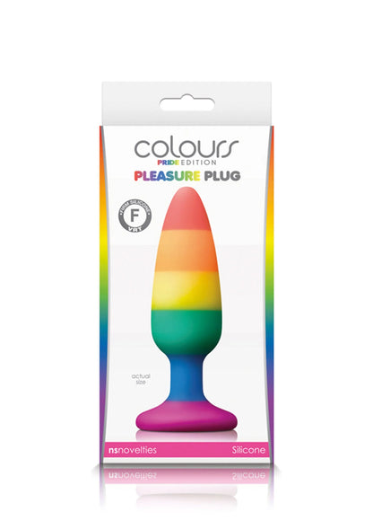 Colors Pride Edition Pleasure Plug Medium Butplug by NS Novelties
