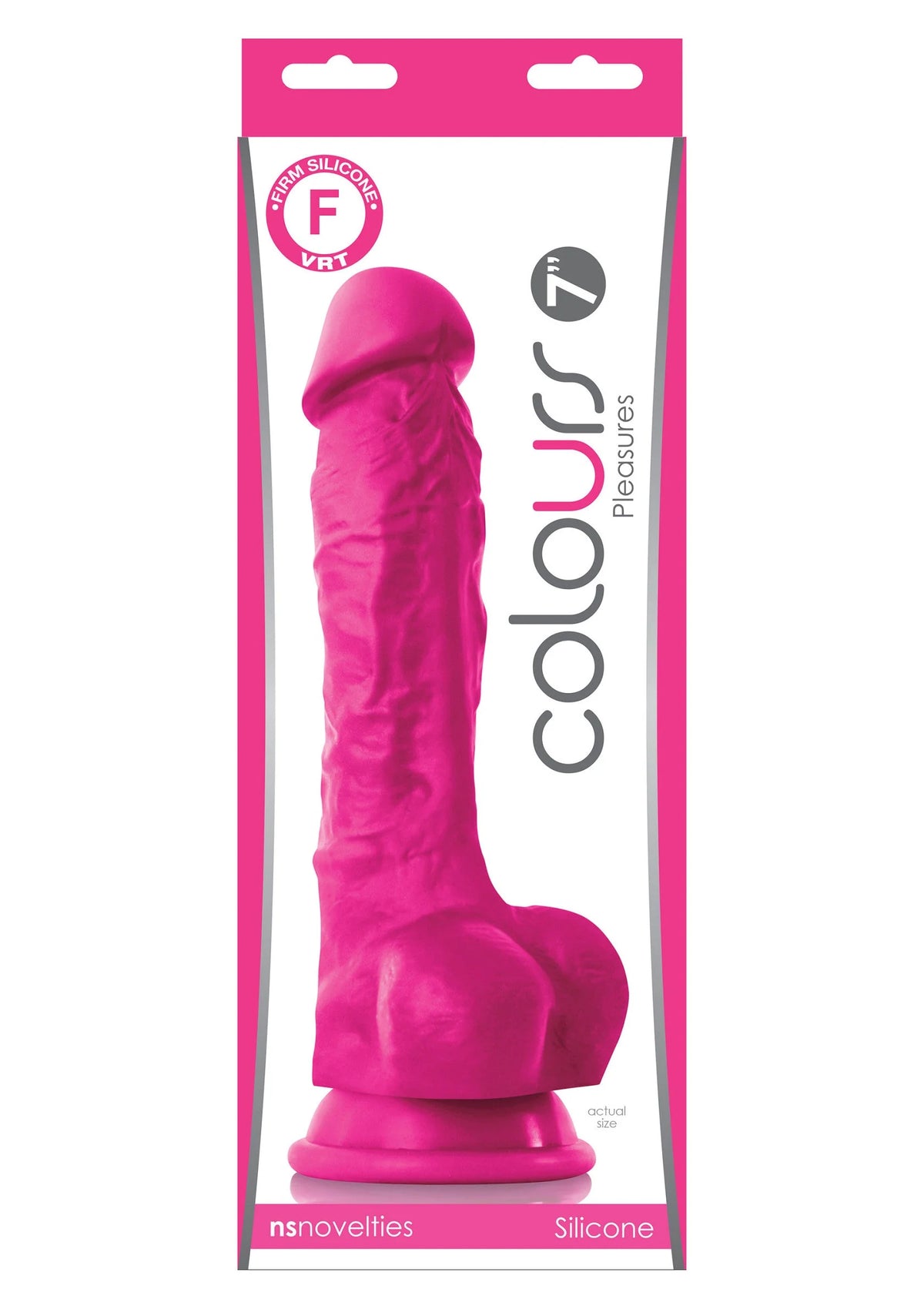 Bestel: Pleasures Dildo 7 inch - bij Happytoys: de erotische sex webshop | liever Happy dan Easy ⭐⭐⭐⭐⭐