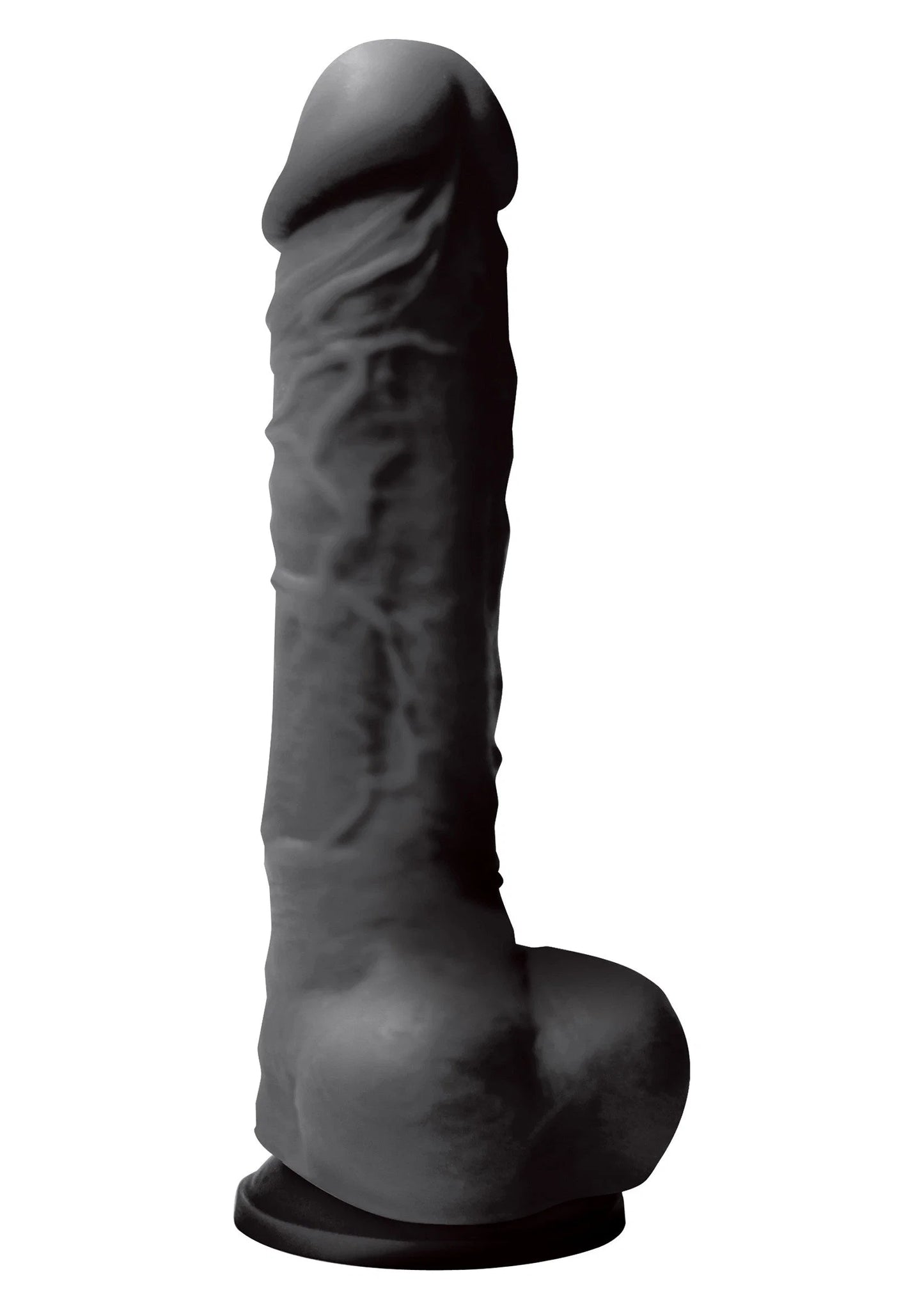 Beste vandaag nog: Pleasures Dildo 8 inch by NS Novelties Colours - bij Happytoys Sexshop: online sex shop for Feeling Happy & Easy 😊 - Default Title - 18142 - BLACK