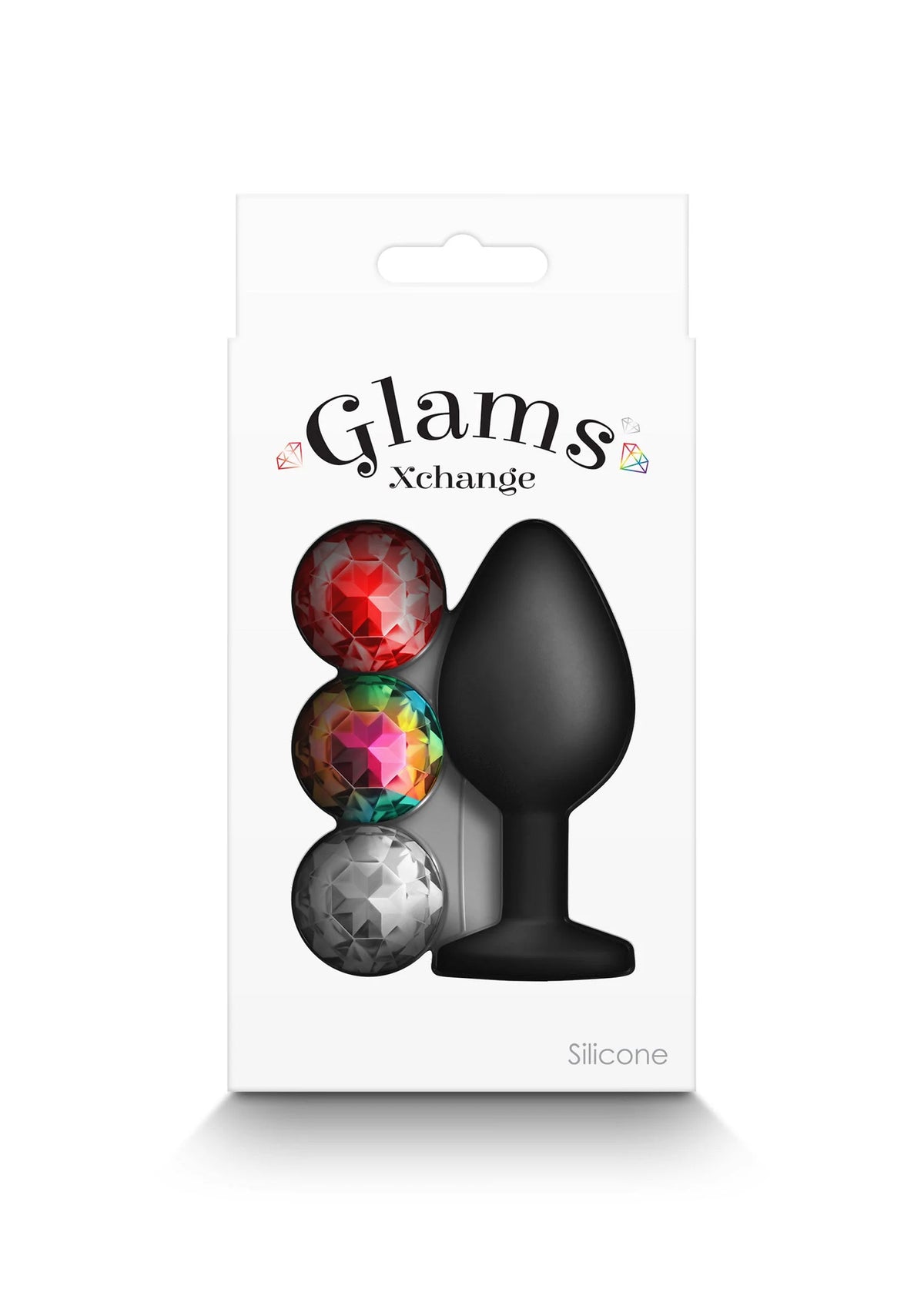 Beste vandaag nog: Glams Xchange Round Medium by NS Novelties - bij Happytoys Sexshop: online sex shop for Feeling Happy & Easy 😊