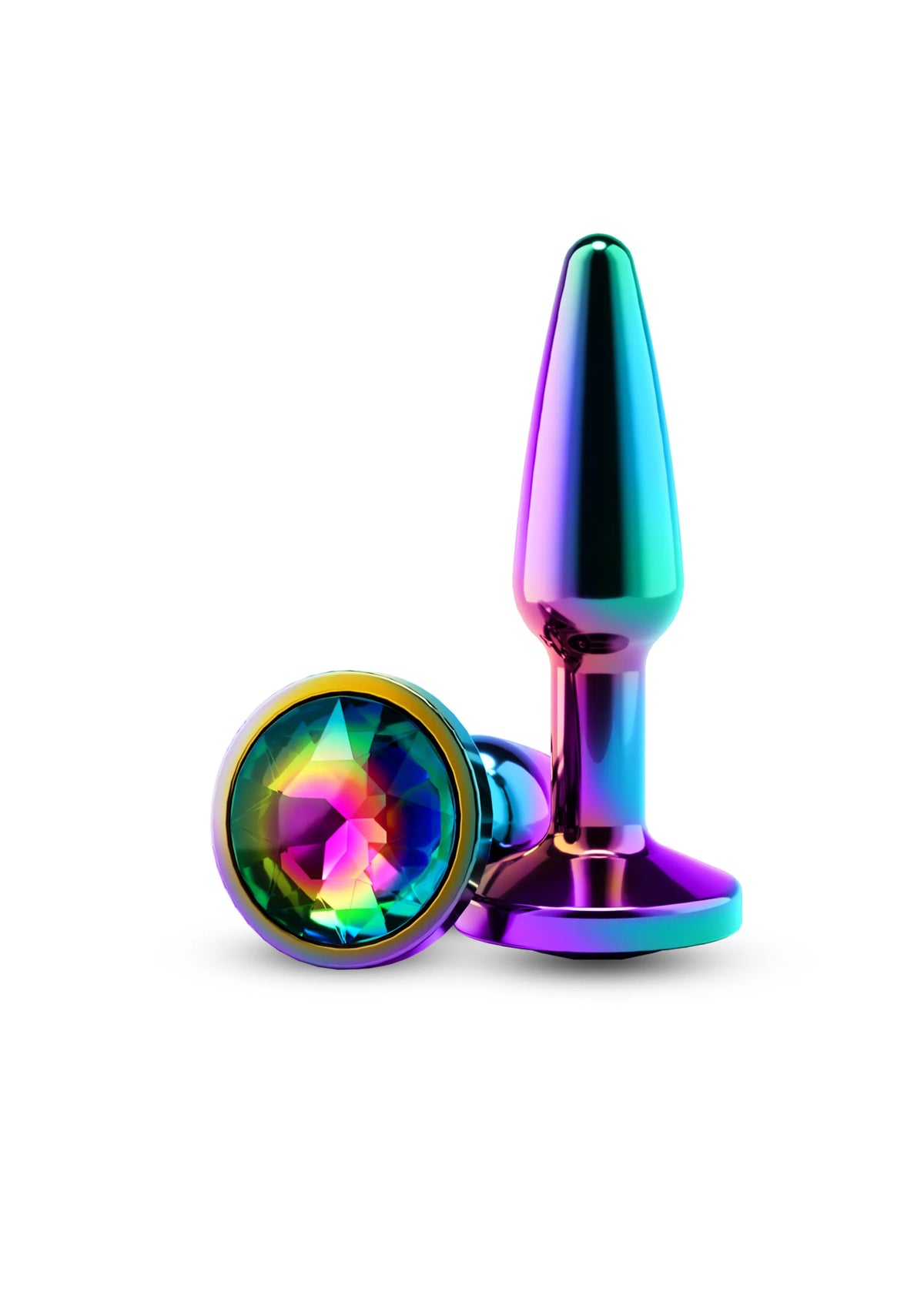 Beste vandaag nog: Tapered Plug Small by NS Novelties Rear Assets - bij Happytoys Sexshop: online sex shop for Feeling Happy & Easy 😊 - Veelkleurig - 18803 - MULTICOLOR