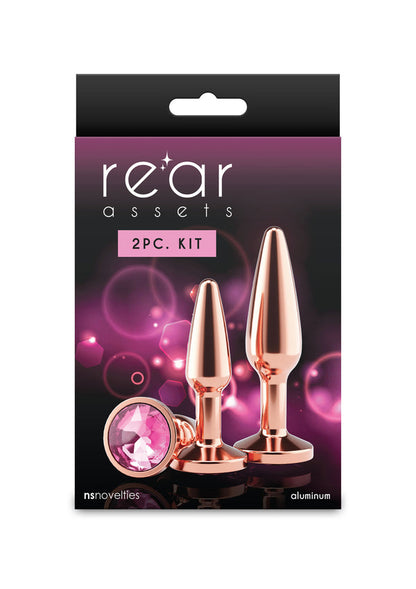 Tapered Training Kit 3 Pcs Butt plugs by NS Novelties Rear Assets